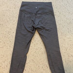 Gray lululemon align leggings size 8